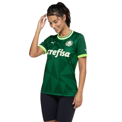 Camisa do Palmeiras I 23 Puma - Feminina - Foto 2