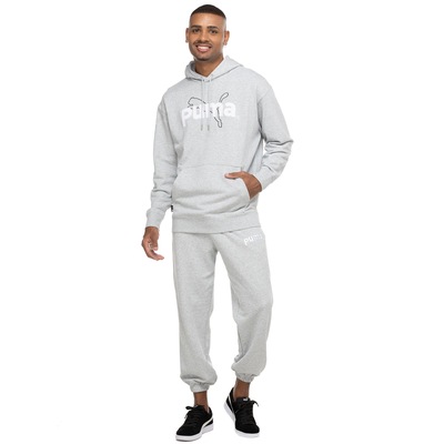 Calça Masculina Puma Team Sweatpants - Foto 5
