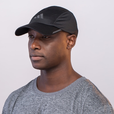 Boné Aba Curva adidas Running Mesh - Strapback - Adulto - Foto 2
