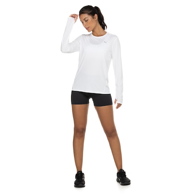 Camiseta Manga Longa Feminina Puma Run Favorite Ls Tee - Foto 4