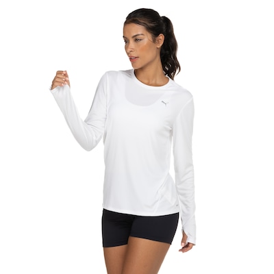 Camiseta Manga Longa Feminina Puma Run Favorite Ls Tee - Foto 5