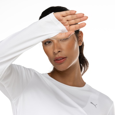 Camiseta Manga Longa Feminina Puma Run Favorite Ls Tee - Foto 6