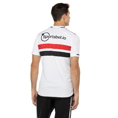 Camisa do São Paulo I 23 adidas - Masculina - Foto 3