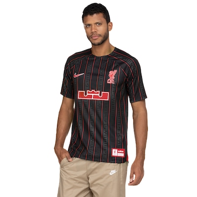 Camiseta Nike Masculina Liverpool & Lebron James Dri-Fit Stadium Jersey - Foto 2