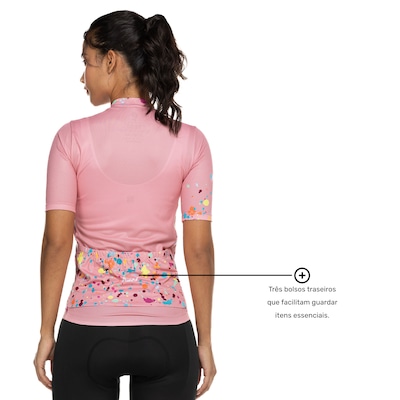 Camisa de Ciclismo Feminina Asw Versa - Foto 4