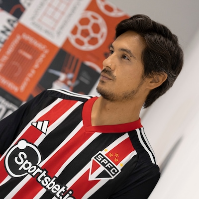 Camisa do São Paulo adidas II - Masculina - Foto 5