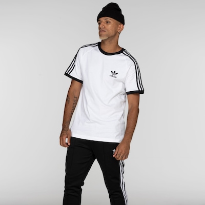 Camiseta adidas Originals Manga Curta 3 Stripes - Foto 4