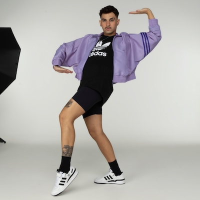 Jaqueta Cropped adidas Originals TT - Foto 2