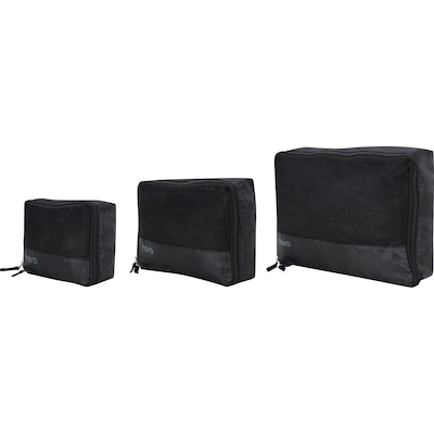 Kit de Necessaire Organizador Nord Mesh - 3 Unidades - Foto 4