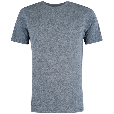 Camiseta Masculina Oxer Manga Curta Malha Mescla Basic - Foto 1