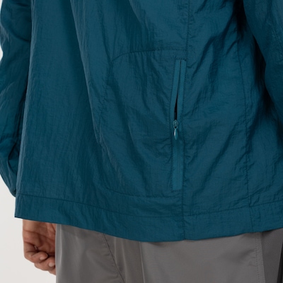Jaqueta Corta-Vento Masculina Oxer com Capuz Packable Tecido Plano Corrida - Foto 6