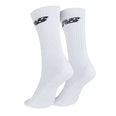 Kit de Meia New Balance Cano Alto - Adulto - 3 Pares - Foto 2