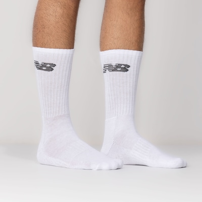 Kit de Meia New Balance Cano Alto - Adulto - 3 Pares - Foto 3