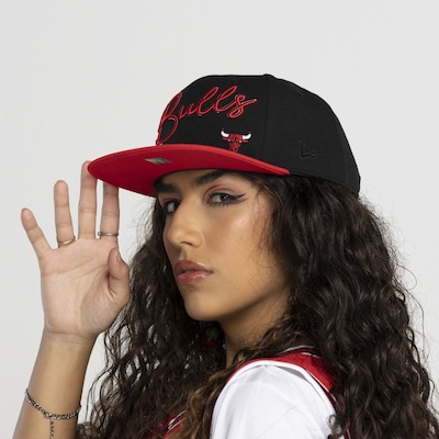 Boné Aba Reta Chicago Bulls New Era NBA 950 Snapback Core BLK - Foto 5