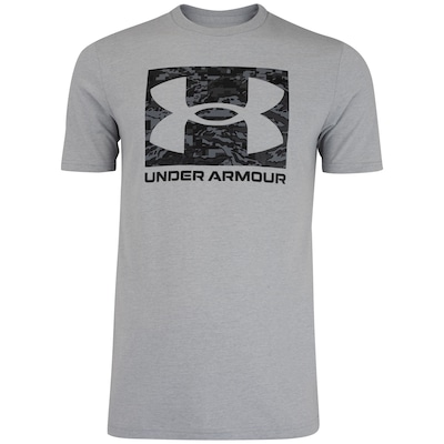 Camiseta Masculina Under Armour Manga Curta Camo Boxed - Foto 1