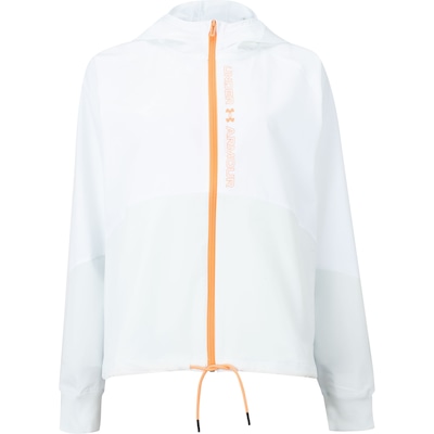 Jaqueta Feminina Under Armour com Capuz Woven Fz - Foto 6