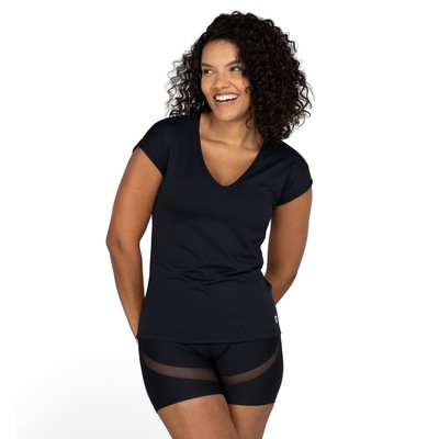 Camiseta Feminina Vestem Manga Curta Dry Fit Stella - Foto 2