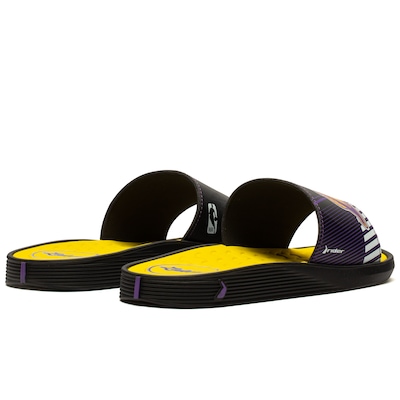 Chinelo Slide NBA Grendene Rider Pump II - Adulto - Foto 4