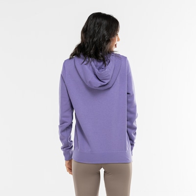 Jaqueta Feminina Nike com Capuz Sportswear Club FLC FZ - Foto 3