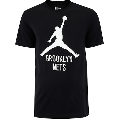 Camiseta Brooklyn Nets NBA Nike Masculina - Foto 5