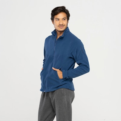 FLEECE SALOMON POLAR LT FZ M NAVY MASC - Foto 4