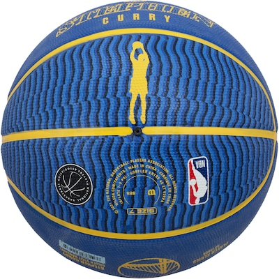 Bola de Basquete Golden State Warriors Stephen Curry 30 Wilson NBA - Foto 3