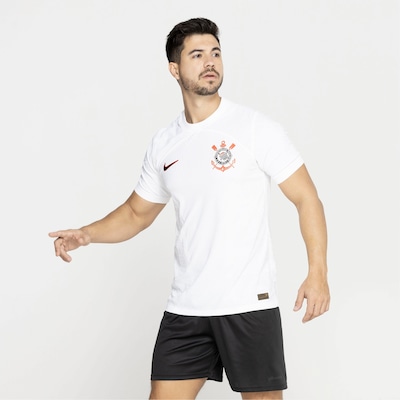 Camisa do Corinthians I 23 Nike Jogador - Masculina - Foto 4