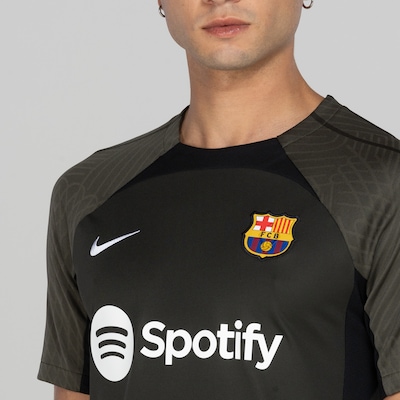 Camisa de Treino Barcelona Nike - Masculina - Foto 6