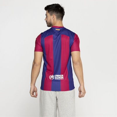 Camisa Barcelona I 23 Torcedor - Masculina - Foto 3