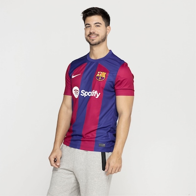 Camisa Barcelona I 23 Torcedor - Masculina - Foto 4