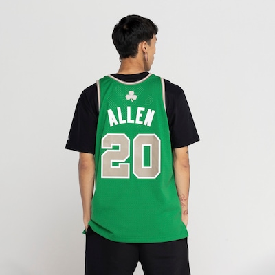 Camiseta Regata Ray Allen Boston Celtics Mitchell & Ness NBA Wingman Jersey - Foto 4