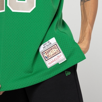 Camiseta Regata Ray Allen Boston Celtics Mitchell & Ness NBA Wingman Jersey - Foto 6