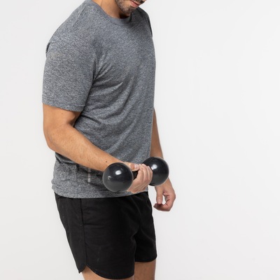 Halter ACTE Sports Emborrachado - 5 Kg - Foto 5