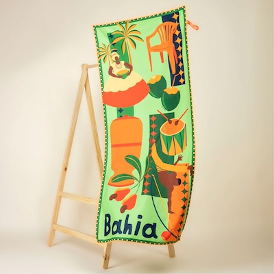 Toalha de Natação Oxer Estampada - Foto 1