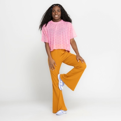 Blusa Cropped Nike Manga Curta - Foto 2