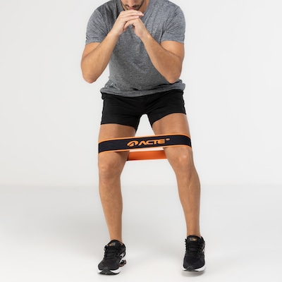 Faixa Elástica Resistance Band ACTE Sports Intensidade Médio - Foto 5