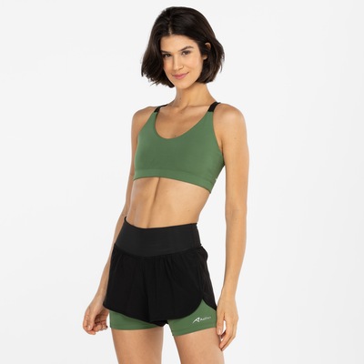 Top Fitness sem Bojo Authen Média Sustentação Authentic Run Solution - Adulto - Foto 2