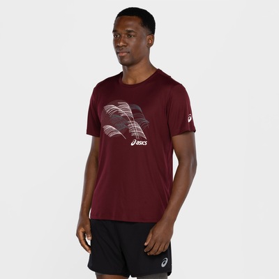 Camiseta Masculina ASICS Manga Curta Estampa Treino Anti Odor - Foto 5