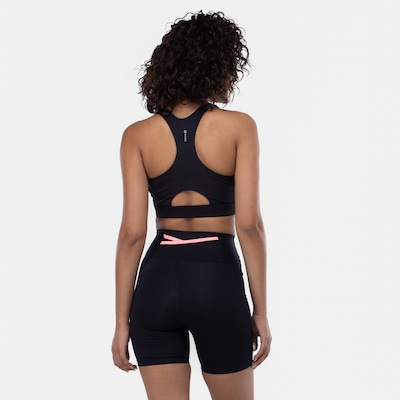 Top Fitness com Bojo Removível Oxer Alta Sustentação Zíper - Adulto - Foto 3