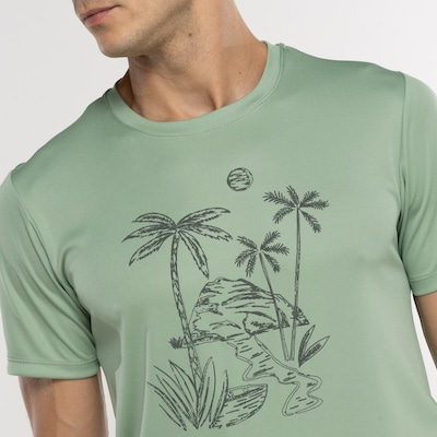 Camiseta Masculina Oxer Estampada - Foto 6