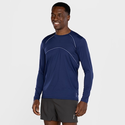 Camiseta Masculina Oxer Manga Longa Recortada - Foto 5