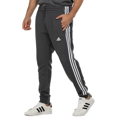 Calça Masculina adidas 3 Stripes French Terry Punh - Foto 2