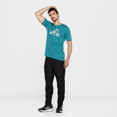Camiseta Masculina adidas Logo Gráfica - Foto 4