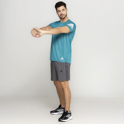 Bermuda Masculina adidas 3 Stripes - Foto 5
