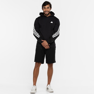 Blusa de Moletom Masculina com Capuz adidas Future Icon - Foto 4