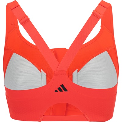 Top Fitness com Bojo adidas Alta Sustentação Luxe Zíper - Adulto - Foto 2