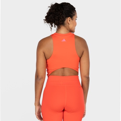 Camiseta Regata Cropped Feminina adidas Brand Love - Foto 3