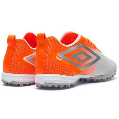 Chuteira Society Umbro Astro Polar Magma - Adulto - Foto 5