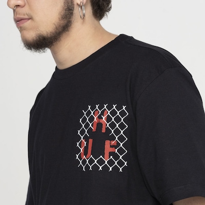 Camiseta Huf Manga Curta Trepass Triangle - Foto 5