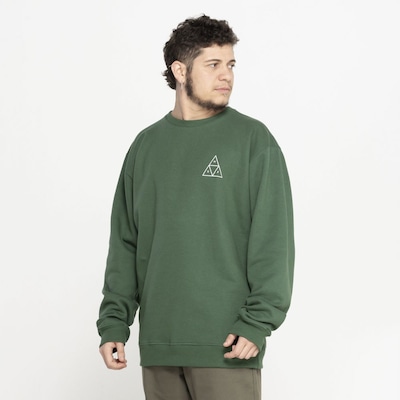 Blusa de Moletom Huf Careca Essentials TT Crew - Foto 3
